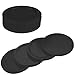 4-Pack 3.25-Inch Air Hockey Pucks - Professional, Durable Black Pucks for Large Tables - Compatible with Standard Pushers and Goals - Best Air Hockey Accessories for Fun and Entertainment by INSCOOL