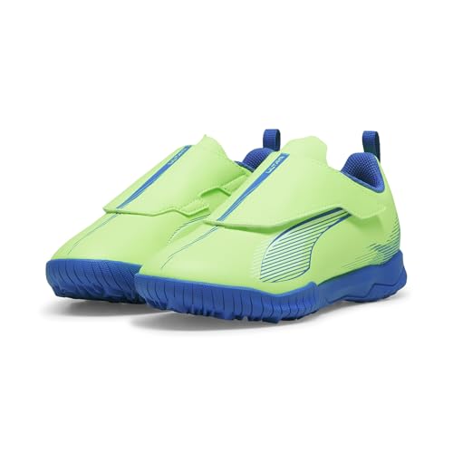 PUMA Botas de fútbol Ultra 5 Play TT Niños 35 Fizzy Apple White Sunset Glow Yellow Pink