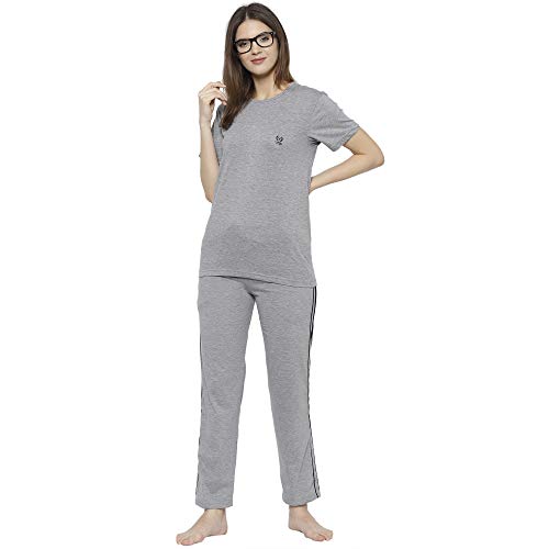 Image of Mack Jonney Cotton Blend Track suit Co-ord Set For Women-VJ WNS-046
