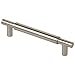 Liberty Hardware P00128C-110-C Modern Metal Kitchen or Furniture Cabinet Hardware Handle Pull, 128mm, Stainless Steel