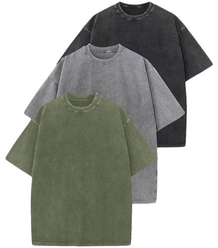 T-shirt entraînement surdimensionné pour homme idéal pour la salle et le quotidien