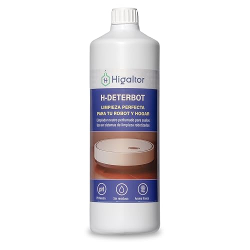 H-DETERBOT Limpiador Neutro de Suelos para Robots de Limpieza 1000 ml