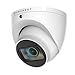 Amcrest Full HD 1080P 1920TVL Dome Outdoor Security Camera (Quadbrid 4-in1 HD-CVI/TVI/AHD/Analog), 2MP 1920x1080, 98ft Night Vision, Metal Housing, 3.6mm Lens 90° Viewing Angle, White (AMC1080DM36-W)