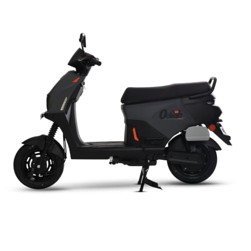 Image of OOWAH MAX Electric Scooter | 145 km ARAI range | 5 hr Fast Charging Safe LFP Battery with 5-Year / 75,000 km Warranty Color : Midnight Grey (Ex Showroom)