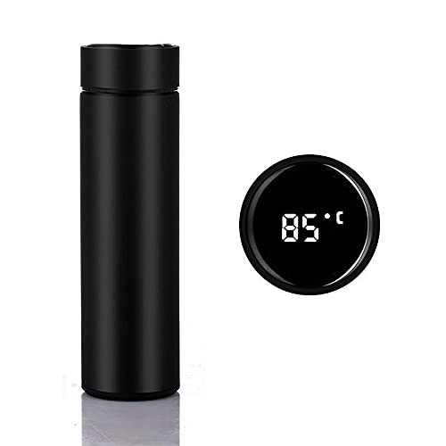 GARRAFA TÉRMICA INTELIGENTE COM INDICADOR E SENSOR DE TEMPERATURA LED
