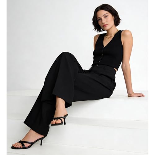 Image of Dsevht Gold Kitten Heel Sandals for Women Flip Flop Strappy Mule heels Rounded Open Toe Heeled Thong Sandals Women