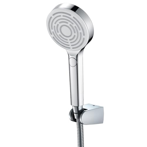 Pommeau de douche avec tuyau de 59 pouces pour résoudre le manque de pression