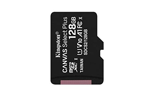 Kingston Canvas Select Plus 128GB microSD Card Class 10 UHS-I speeds up to 100MB/s with Adapter (SDCS2/128GBIN), Black - Image 5