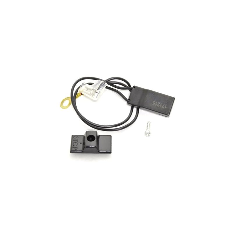 Technology Parts Store On/Off Switch Assy P100003830, Push Button, Manual, Black, Compatible with Echo/Shindaiwa Blower Model EB252, PB-2520. OEM