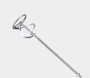 Tige Agitation PTFE 400mm - Agitateur Électrique Laboratoire Avec Pagaies Pliables, Résistant Chimie & Température