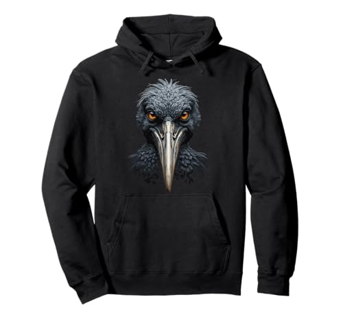Observador De Aves Con Mirada Intensa Sudadera con Capucha