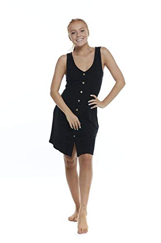 Body-Glove-Womens-Cora-Sleeveless-V-Neck-Cover-up-Dress