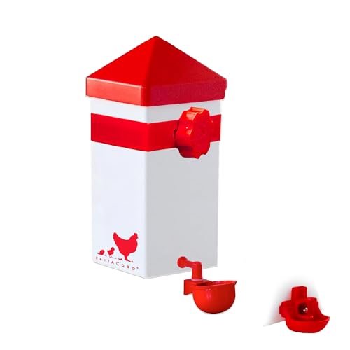 RentACoop 32oz(1L) Automatic Drinker - BPA-Free Waterer...