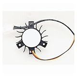 1 pièce DC4010MS DC4010MB 37 mm Carte graphique Vidéo Refroidisseur Ventilateur Refroidisseur Espacement des trous 27 mm 12 V 0,0,09 A 3 fils 3 broches