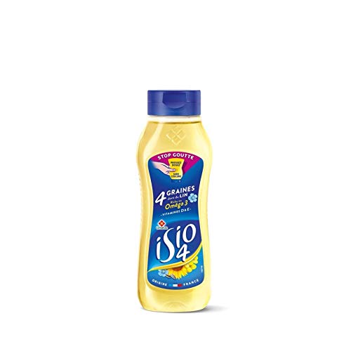 LESIEUR - ISIO 4 - Stop Goutte Squeeze 675Ml - Lot De 4 - Offre Special