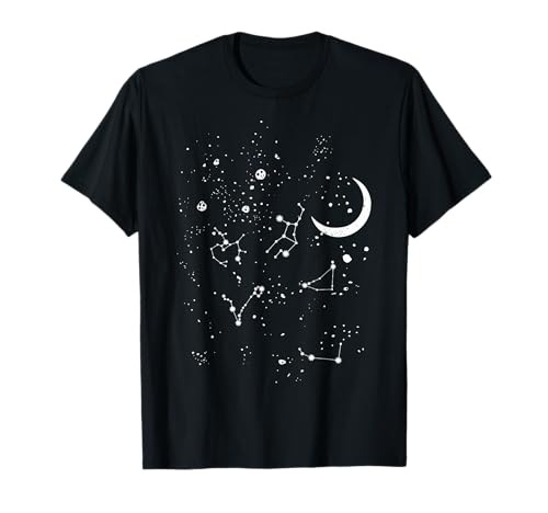 Amante de la astronomía de la constelación de observación de estrellas Camiseta