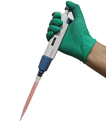 5 ml Labor-Pipette, verstellbar, 1000-5000 µl Pipette für Labor, Schule Cover