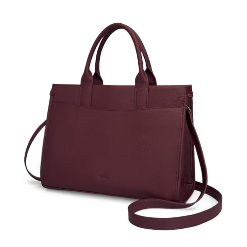 Bolso Tote de Cuero Genuino para Mujer con Asa Superior miniatura 1