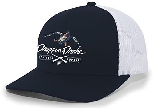 Image of Mallard Duck and Gun X Logo Mesh Back Trucker