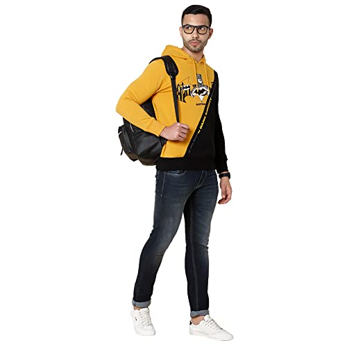 Image of Free Authority Men's Cartoon Regular Fit Hooded Sweatshirt