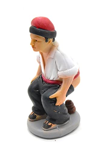 11 cm große versteckte Krippenfigur. Finden Sie die Weihnachtsfigur. Der Kackhaufen. Kagandenfigur. Krippenszenenset, Figuren, Jesus. 3 Könige. Modelle im Maßstab