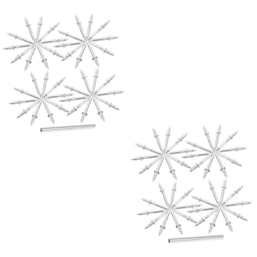 ARTIBETTER Sets Elegant Double-Headed Skirting Nails Seamless Thread Trim Nails for Wall Double Sided Easy Installation