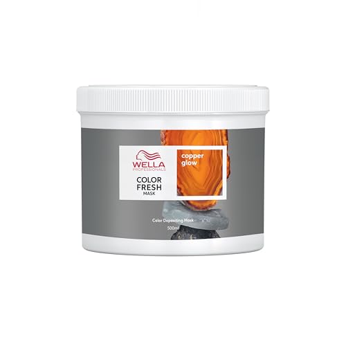 Wella Professionals Color Fresh Mask Copper Glow - Masque Pigmentant Hydrà ant pour Cheveux Cuivrés - Colorà ion Temporaire - 500 ml