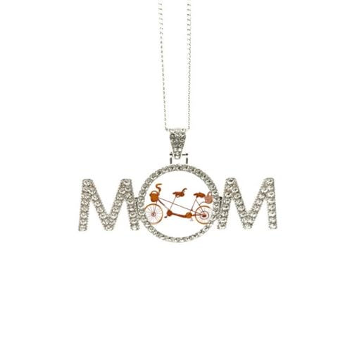 Collier vélo cartoon à 3 places pour la Fête des Mères
