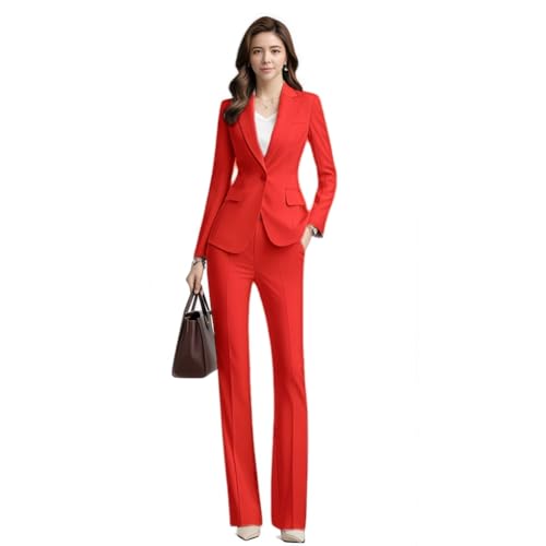 Business Suits for Women Tuxedo 2 Piece Set Pant Suits for Women Dressy Wedding Guest