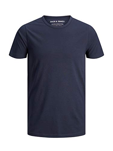 Jack & Jones Basic O-Neck Tee T-shirt voor heren, ronde hals, verpakking van 4 stuks - Image 5