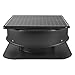 VEVOR 42W Solar Attic Fan, 2800 CFM Smart Roof Vent Built-in Temperature Sensors with Remote Control, Low-Noise & Weatherproof for Attic, Garage, RV Ventilation