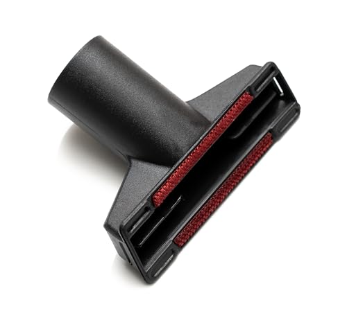 Confort Ø 35 mm boquilla para tapicería para aspiradora, cepillo universal para tapicería con elevador de hilos para muebles, sofá, coche, colchón, caravana, boquilla para muebles compatible con Bosch