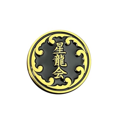 金加工の耐久ピンバッジコレクション