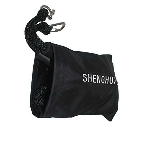 SHENGHUISS Boat Bungee Dock Lines-Elastic Anchoring Rope Prevents Anchor Form Dislocating,Keeps Your Boat,Jet Ski and PWC Safely Tethered Near Beach & Sandbar,Storage Bag+SS316 Snap Hook & D Ring - Thumbnail 5