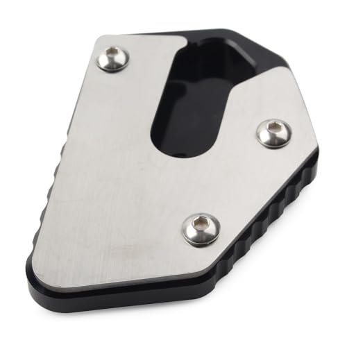 Plaque d'extension de béquille latérale de moto anti-enfoncement pour V-Strom 650