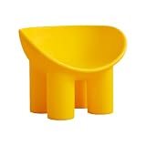 KUBERASローチェア 低座面 アームチェア シングルチェア 一人掛け リビング リラックス 肘掛付き 背もたれ付き コンパクト おしゃれ 北欧 モダン インテリア 家庭用 (ブラック,A)