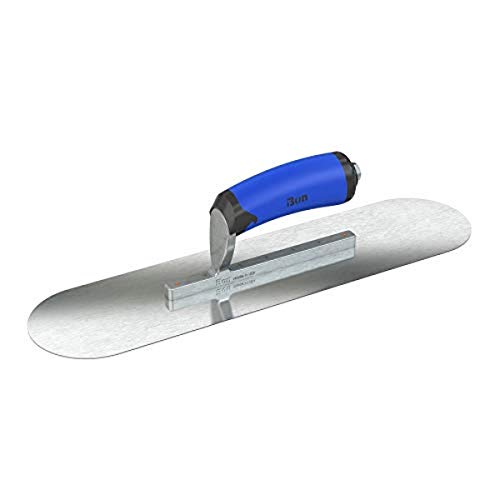 Bon 67-275 Pool Trowel - Razor Stainless - 10 X 3 - Comfort Grip Handle, Silver, Short Shank
