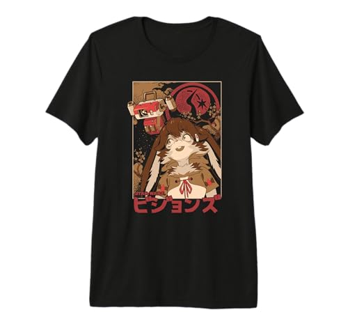 T-shirt Premium Star Wars Visions Lop Kanji aux finitions supérieures