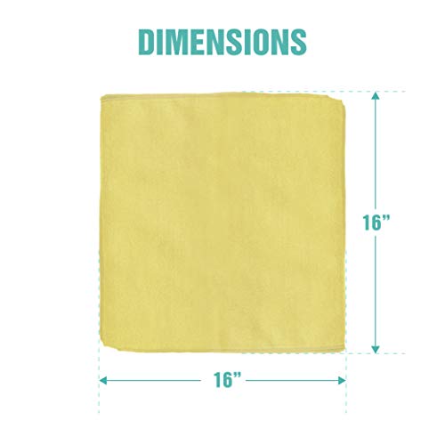 Zwipes Professional Premium Microfiber Cleaning Cloth Towel Case 12-Pack