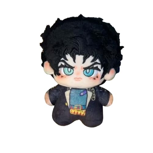 YLEAFUN Anime Pillow Jotaro Cujoh Jolyne Soft Figure Stuffed Pendent Figurine Cute Bags Keychain Ornament 10 cm/3.93 inch