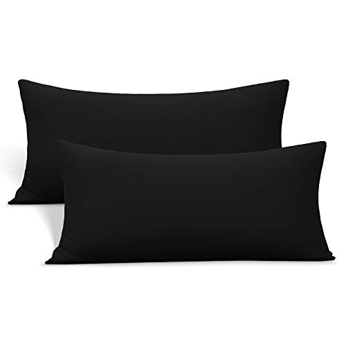 2-Pack Stretch Pillow Cases - Jersey Knit & Ultra Soft