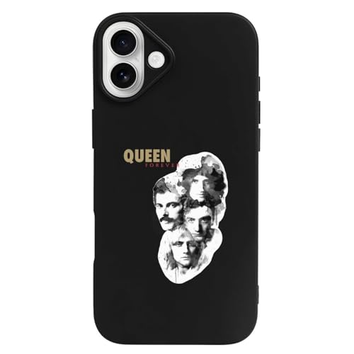 Queen �N�C�[�� �o���h iPhone16Plus�Ή��P�[�X �ϏՌ� TPU ���^ �A�C�t�H��16Plus�J�o�[ �y�� ���菝�h�~ �X�}�z�P�[�X �l�C �L�����N�^�[ Case