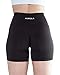 AUROLA Intensify Workout Shorts for Women Seamless Scrunch Short Gym Yoga Running Sport Active Exercise Fitness Shorts(M,Seal Brown)