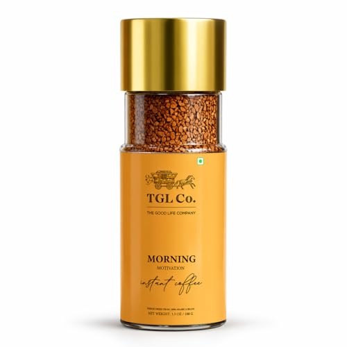 Image of TGL Co. Morning Motivation Instant Coffee 100% Arabica Freeze Dried (100 Gm) | Anti Oxidant | Boost Energy | No Artificial Flavour