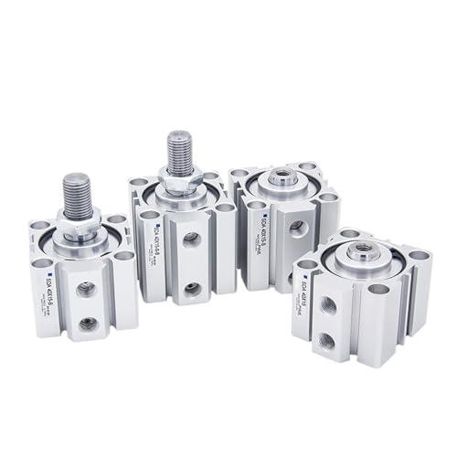 Cilindro neumático de doble efecto compacto SDA con pistón de 50mm 4