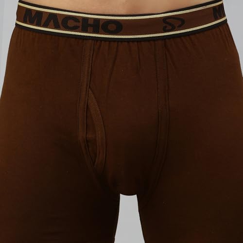 Image of sporto Men's Trunk | 100% Combed Cotton | Outer Elastic Comfort Fit Underwear | Soft Hand Feel | No Marks Waistband | Everyday Innerwear | Color May Vary (Pack of 2)