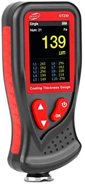 GT230 Thickness Gauges Paint Coating Thickness Gauge Car Film Digital Thickness Gauge Tester Rechargeable Thickness Gauge miniatura 1