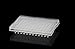 4E's USA 50Pcs PCR 96-Well Plate, 0.2mL, Semi-Skirted, Transparent (for ABI PCR), Pack of 10, 5 Bags