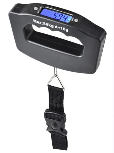 GLUN® Electronic Portable Digital LED Screen Luggage Weighing Scale, 50 kg/110 Lb For Multi-Purpose Use. (Pack of 1) (B0CV3MJBQ9) Amazon Price History, Amazon Price Tracker