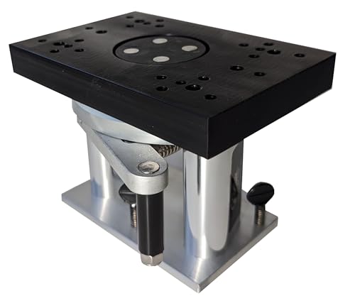 Bert's Custom Tackle Swivel Mount Base Rotating with Gear Lock